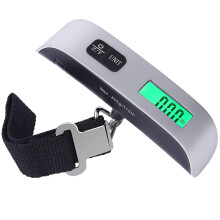 Portable Digital Travel Luggage Scale for Bag, Suitcase 50kg / 110lb