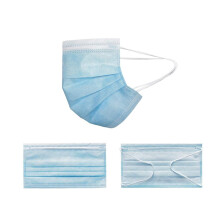 MedicalMaskB type Iir 3-layer non-sterile disposable mask, blue, 50 pieces