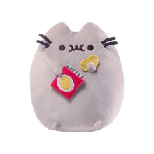 (Chips 18cm/7in) The Cat Doughnut Pusheen Stuffed Animals Cookie Plush Soft Toys Kids Gifts