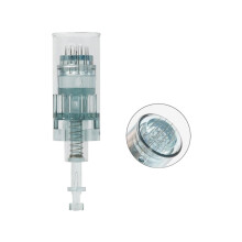 (10PCS 16Pin) 10X Micro Needle Cartridges For Electric Derma Pen Dr.pen M8 16/36 Pin Round Nano