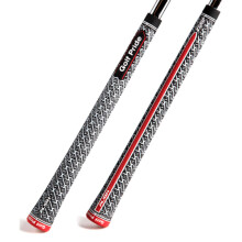 Set Of 9 Golf Rrubber Grips Black White Red