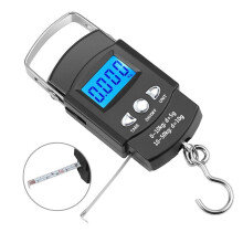 Digital Portable Luggage Scales Hanging Scales with Backlit LCD Display, Tape Measure and 2 AAA Batteries with Tare Function up...