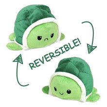 Reversible Turtle Plush | All New Turtle Plushie Like the Famous Reversible Octopus Plush | Cute teddy Plushies for Stress Relief | Happy Sa