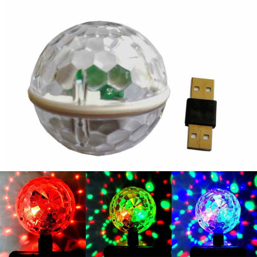 USB Mini Disco Light,Party Lights Sound Activated Disco Stage Lights