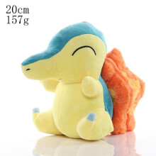 (Cyndaquil) 40 Style Pokemon Plush Doll Pikachu Charmander Eevee Toys Kids Gift
