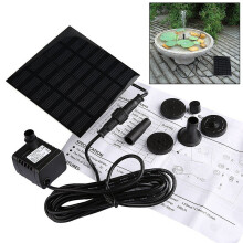 Solar Power Floating Fountain Garden Decoration Water Pump Brushless Motor Solar Fountain Garde