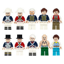 10Pcs/Set Sailor Pirate Minifigure Building Block Kids Great Gift