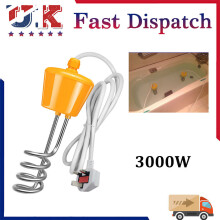 UK Plug 3000W Suspension Immersion Heater Water Boiler Heating Element Bathroom