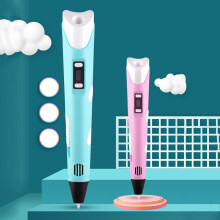 (Blue) 3D Printing Pen, 3D Pen & Filament, Kids Gift Toys