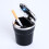 Car Auto Ashtray Blue LED Light Accessories Portable Stainless Black A 1