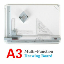 A3 High Quality Drawing Board Desk Board Art Craft Table Adjustable