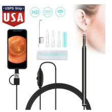 Digital Led Otoscope Ear Camera Earwax Removal Kit Ear Wax Cleaning