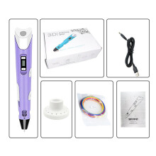 3D Printing Pen, 3D Pen with LCD Screen + 36m ABS / PLA Filament Toys