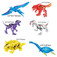 (77122 6PCS) Jurassic World Dinosaur Building Kits Set Toys