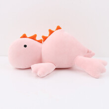 (Pink) Dinosaur Weighted Plush Doll Soft Stuffed Plushies Kids Gift Toys