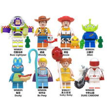 Toy Story Minecraft Figures fit Lego