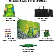 (100*60cm) Casual The Indoor Golf Game Set,golf Putting,royale Golf Game,golf Hitting Mats
