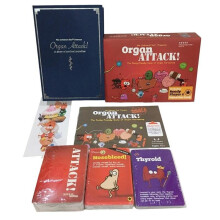 Organ Attack Card Game New Board Game Funny Party Games English Version