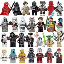 (29 Piece) 29/50 Piece Wars Set Building Blocks Darth Vader Jedi Small icle Assembled Toys