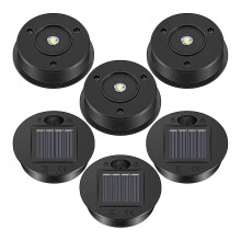 6 Pcs Solar Lights Replacement Top 7 Solar Lantern Parts Led Solar Panel Lantern Lid Lights For Out