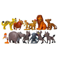 12pcs The Guard Playset Simba Kion Timon Pumbaa Toys For Kids