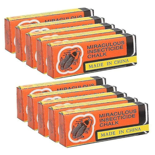 Cockroach Repellers Magic Dust Free Chalk For Cockroachs Ants 5/10 Boxes