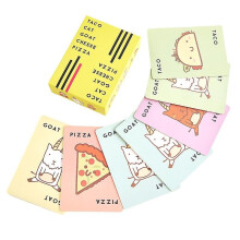 New Taco Cat Goat Cheese Pizza Card Game Family Party Fun Game Gift Toy Game Shytmv