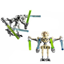 2pcs Star Wars General Grievous puzzle assembly Minifigures Fit Lego