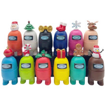 Among Game Figures Toys 12 Pcs Action Figures for Children and Game Fans