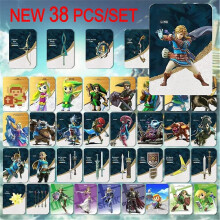 38pcs Nfc Amiibo Cards For The Legend Of Zelda Tears Of The Kingdom Breath Of The Wild Linkage Card Set