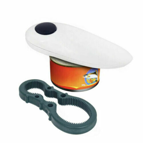 Electric Automatic Cordless Hands Free Can Jar Tin Opener Kitchen Tool