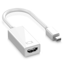 Thunderbolt to HDMI Adapter, TOPELEK 1080P Mini Displayport to HDMI Adapter, Mini DP to HDMI, Audio Video Converter for Apple Macbook Pro/Air
