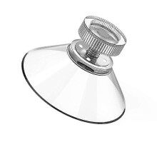 (As show, One size) 10pcs Suction Cup Suction Pads Clear PVC Screw Nut Suction Cups for Glass Wall Door Window