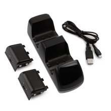 REYTID Wireless Controller Docking Charging Station for Xbox One Slim X w Batteries