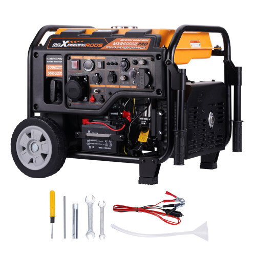 Petrol Inverter Generator Portable 5500W +ATS Interface Camping