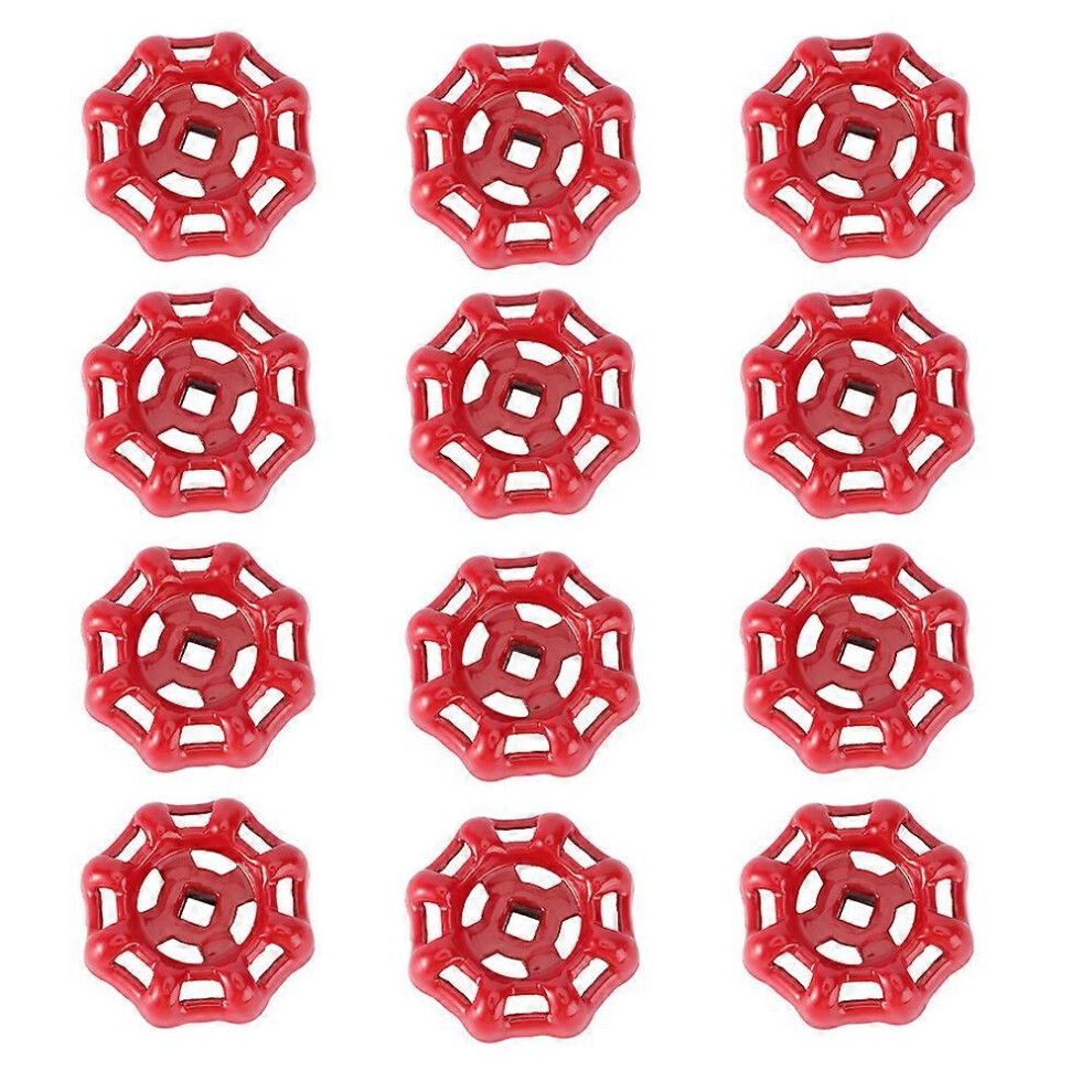 (As Show, One Size) 12 Pcs Decked Accessories Valve Handle Replacement Faucet Handle Replacement Gate Valve Handwheel Water Valve Handle 6953460369122