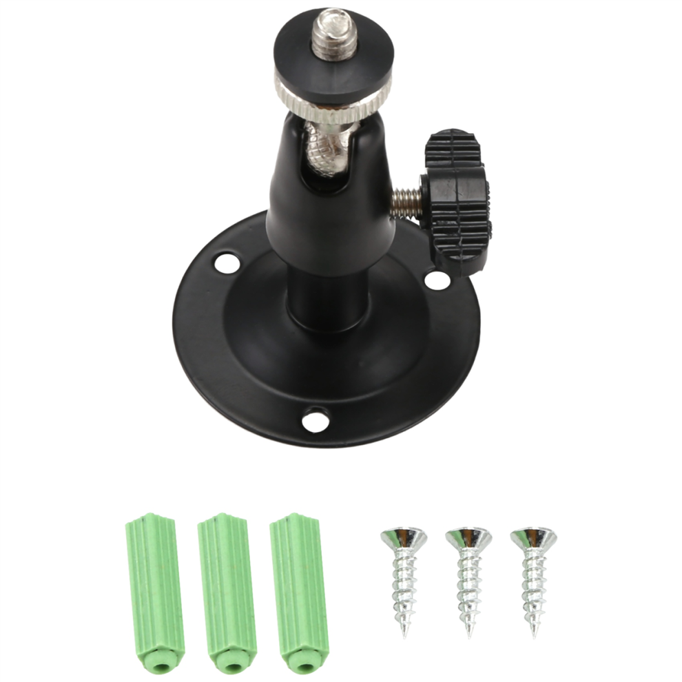 2.6 Inch High Wall Ceiling Mount Stand Bracket For Security Cctv Black 4762215915314