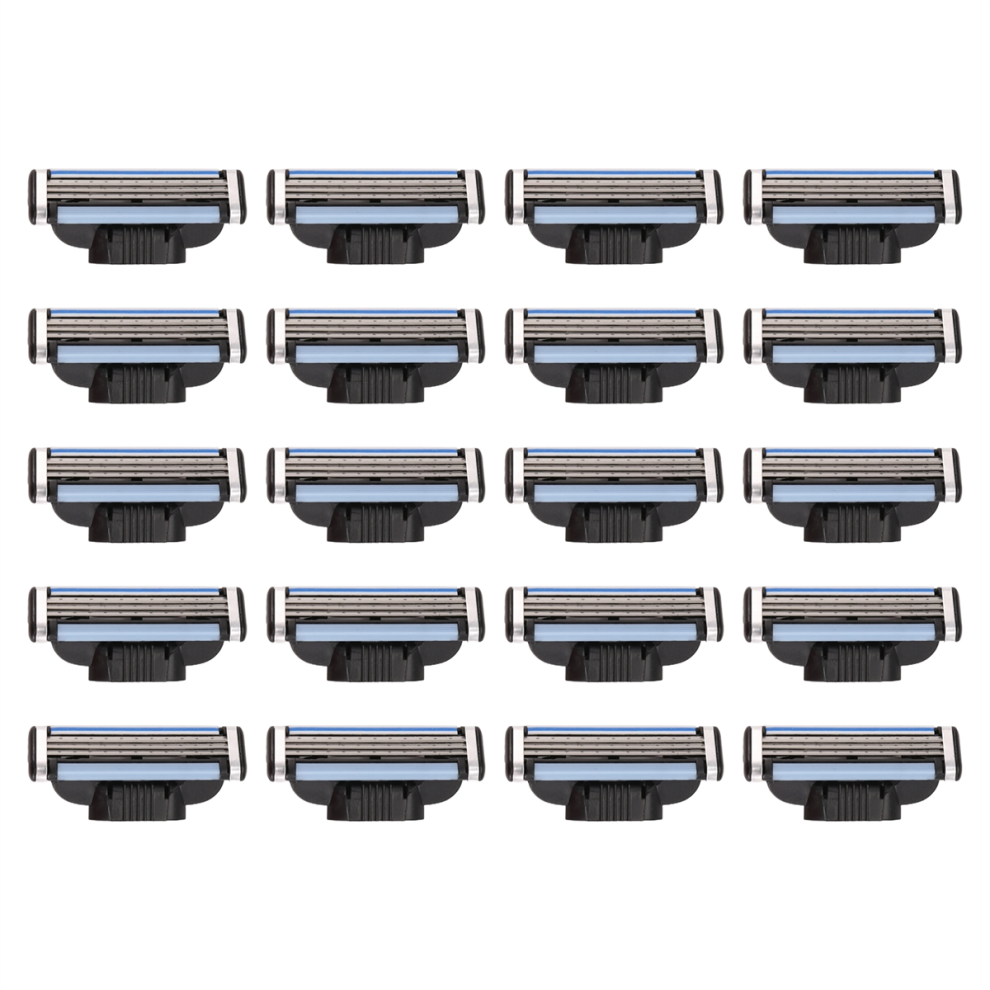 Mach 3 Blades Refills for Gillette Mach 3 Mens Razor Blade Refills