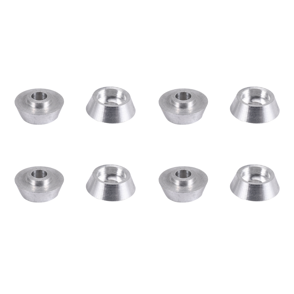 8Pcs Metal Connecting Rod Screw Gasket Shim Washer Rest, Silver 4711531797197