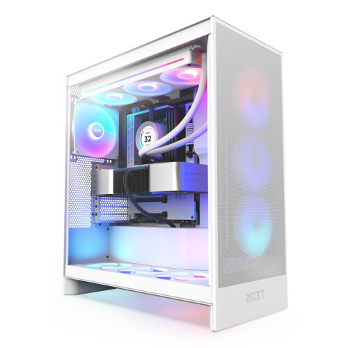 NZXT H7 FLOW RGB MIDI-TOWERCHASSA VIT (2024)