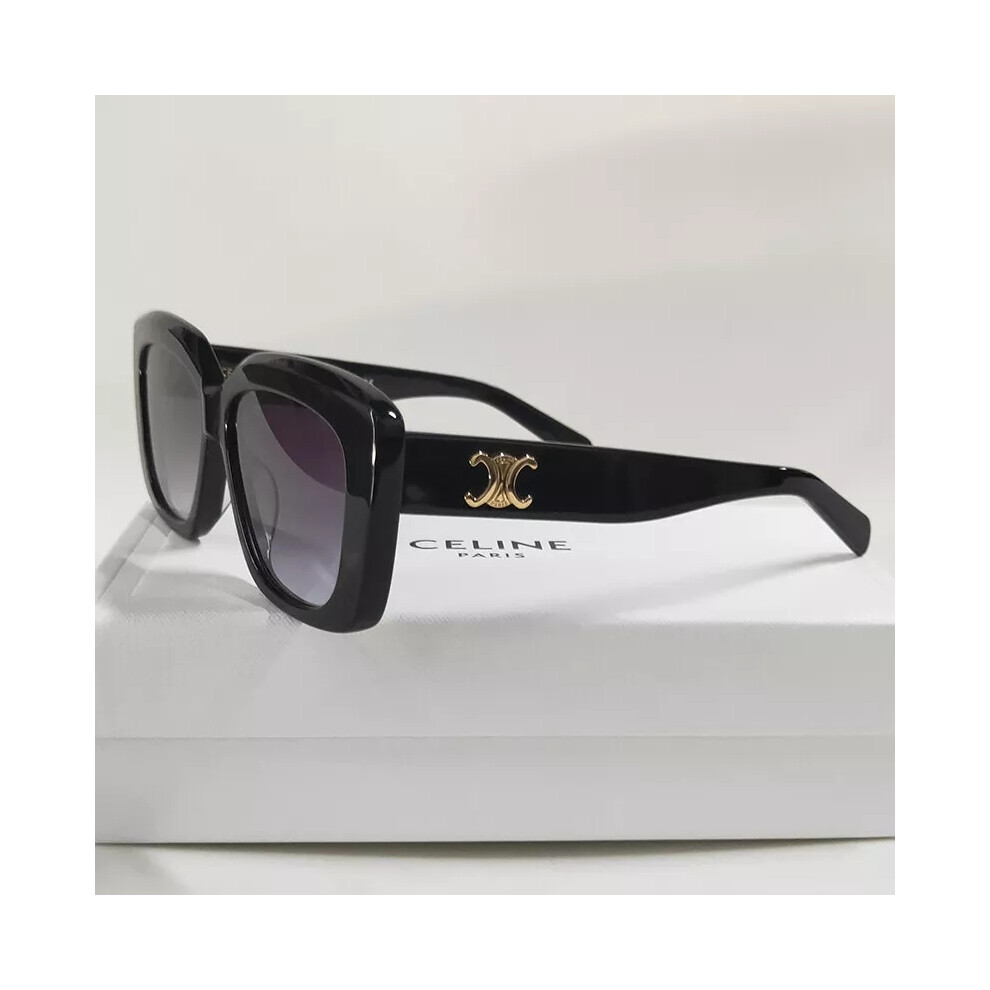 Celine CL4S216 Black Rectangle Women Sunglasses