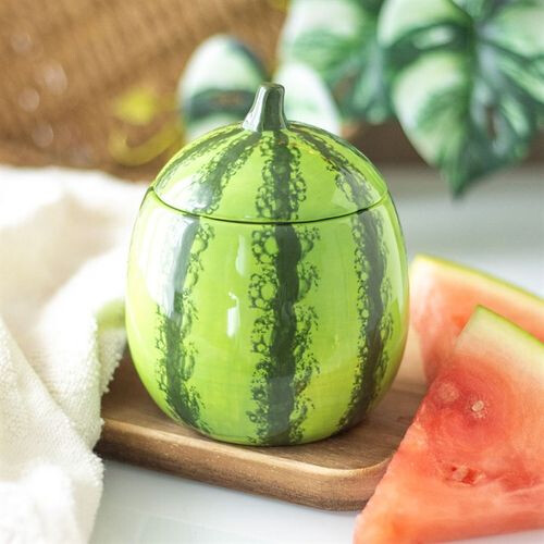 Watermelon Shaped Candle Jar 1