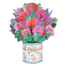 (As show, One size) Mother's Day Card 3D Paper Sculpture Stereoscopic Card Paper Greeting Card