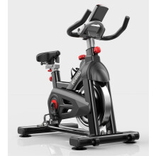 Exercise Bike Indoor Cycling Home Gym Workout Cardio Fitness LCD Monitor Black ADJUSTABLE RESISTANCE*LCD*10KG FLYWHEEL*PHONE STAND