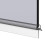 Living And Home 4mm Thickness Tempered Glass Shower Screen 5