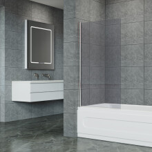 4mm Thickness Tempered Glass Shower Screen
