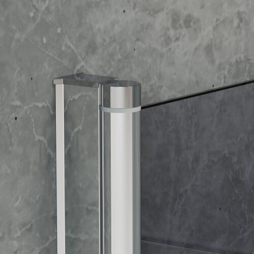 Living And Home 4mm Thickness Tempered Glass Shower Screen 2