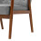 Living And Home Modern Wood Frame Upholstered Lounge Chair 5
