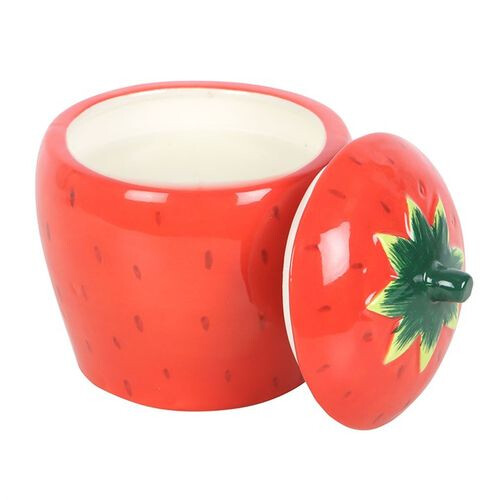 Strawberry Shaped Candle Jar 2