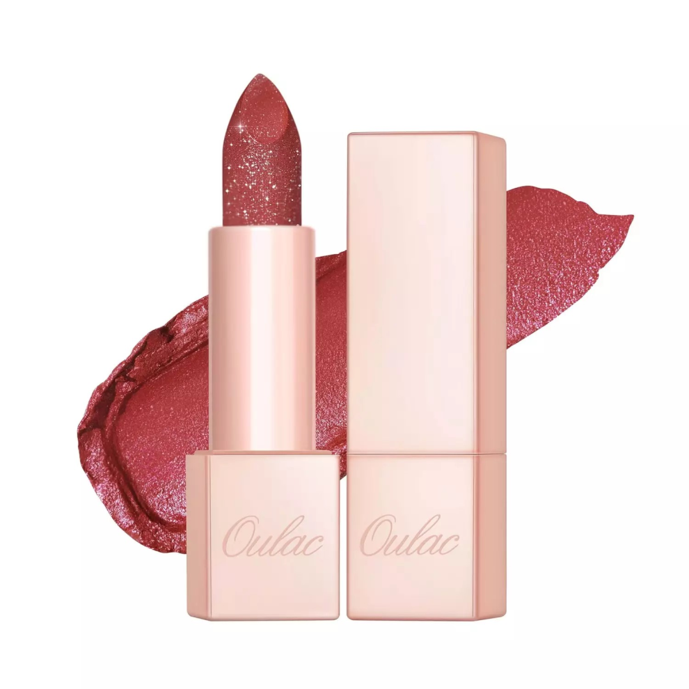 Oulac Infinity Moisture Shine Lipstick Brunt Rose